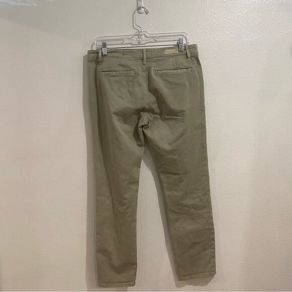 AG-Adriano Goldschmied Khaki Caden Trouser Pant Sz 27 - Picture 13 of 15